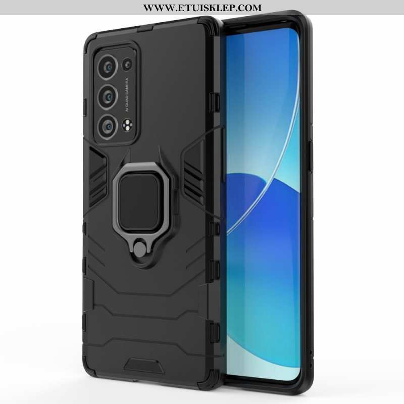 Etui do Oppo Reno 6 Pro 5G Wsparcie Pierścienia Obrotowego